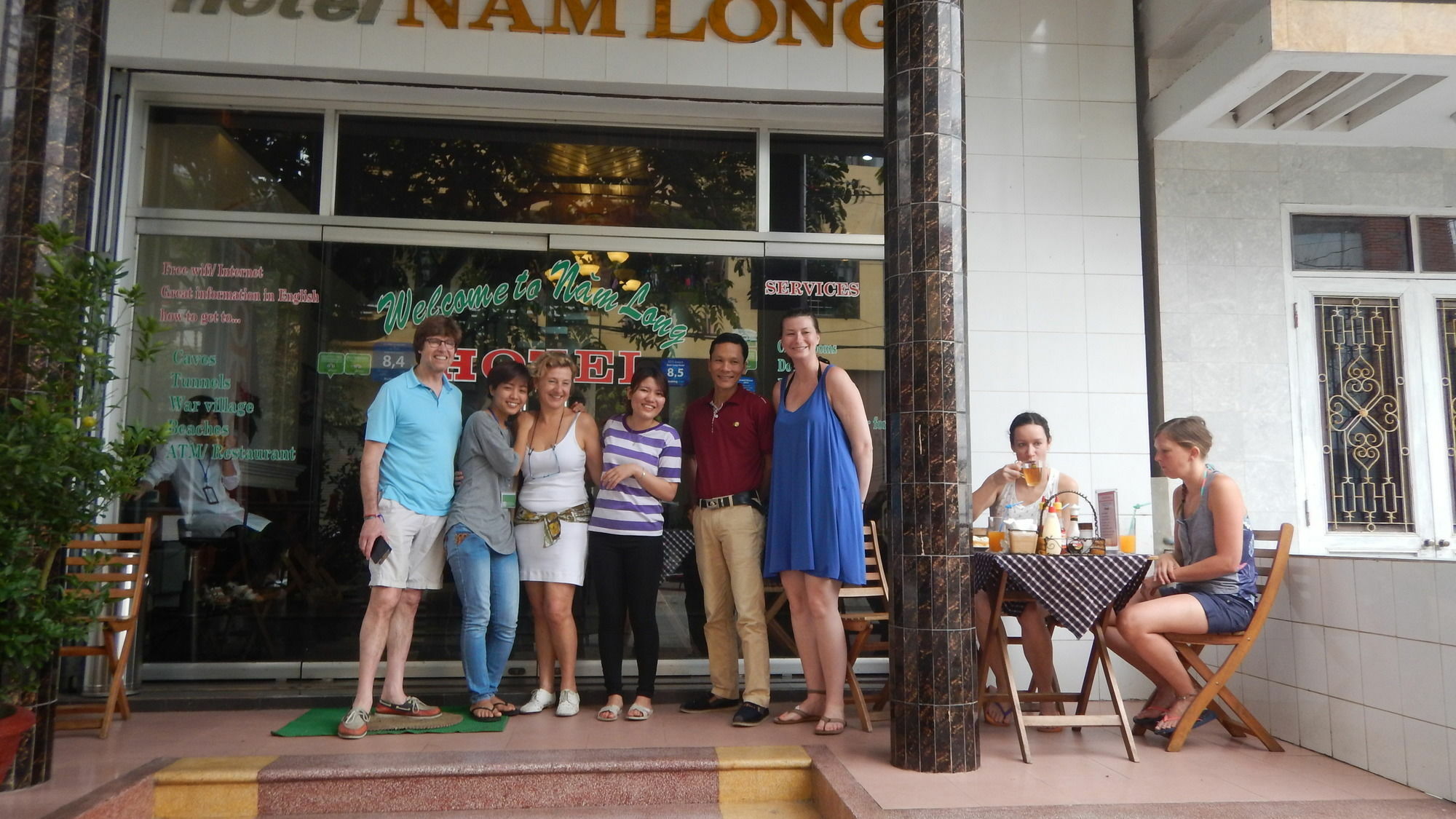Nam Long Hotel Dong Hoi Exterior foto